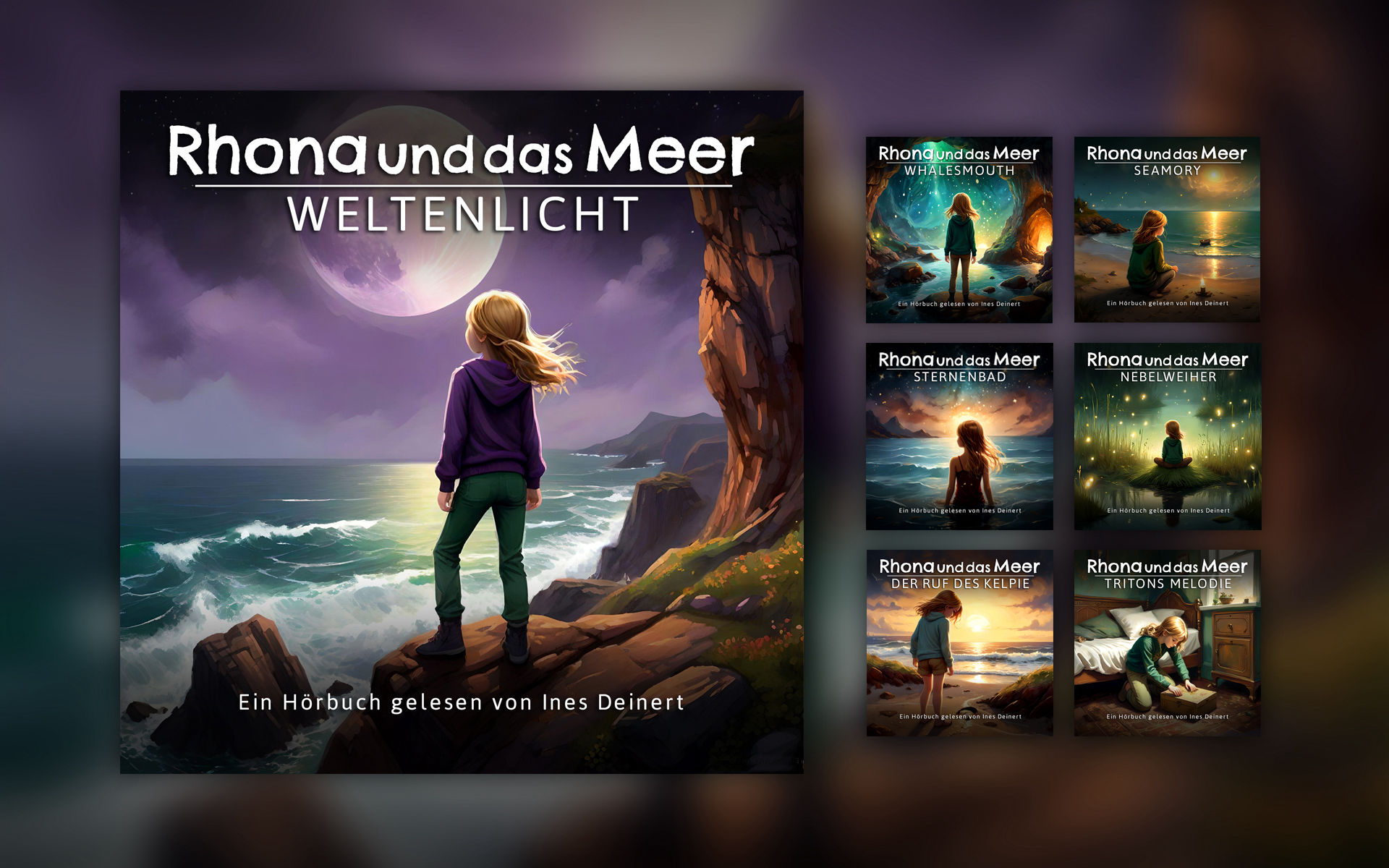 Rhona und das Meer - Weltenlicht - Ein Hörbuch gelesen von Ines Deinert